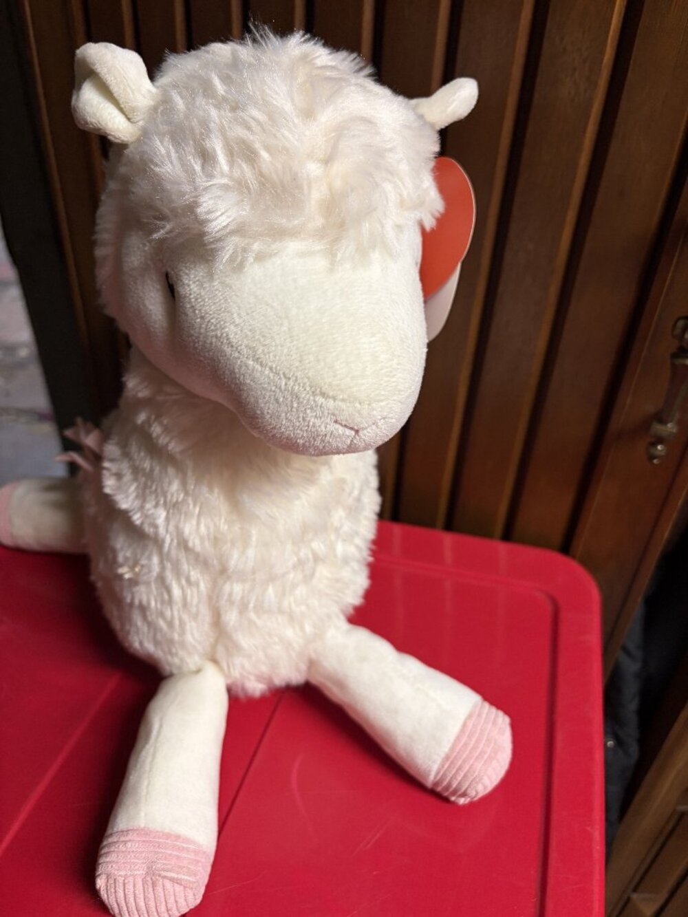 NWT Giggle Scape Plush Lamb Doll